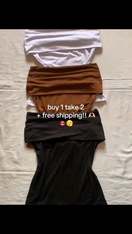 Buy 1 Take 2 Off Shoulder Full Length Basic Top#buy1take2 #offshoulder #full #length #basictop #highlights #viral #trending #fyp
