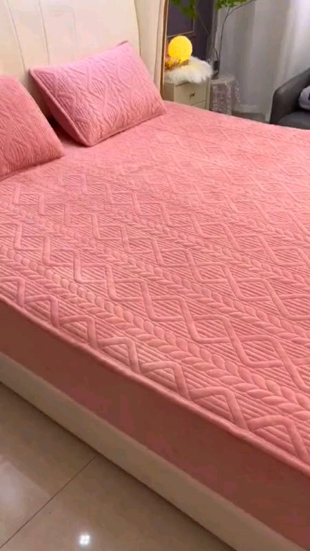 4 in 1 Korean Embossed Bedsheet + 2 Pillowcase #FreeCoinsInShopeeVideo #MasMuraSaShopee #bedsheet #paydaysale #shopeesale #fyp