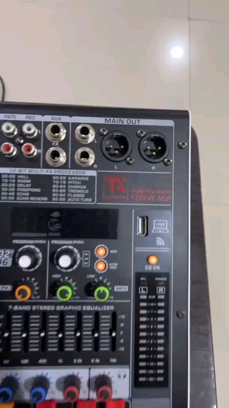 Deuahub F4/F7-USB Professional Audio Mixer 4/7-channel built-in EQ/recording Suport bluetooth USB#amflipier#audiomixer#audio#recordingsupportbluetooth