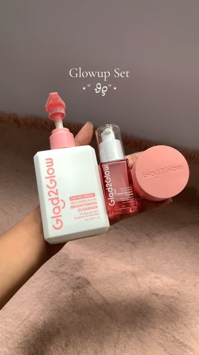#skincare #skincareset #glad2glow #glad2glowskincare #G2G