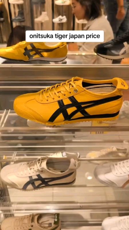 Timeless style, unbeatable comfort. These Tiger-style sneakers are a wardrobe essential for everyone! #ClassicKicks #Tigeronitsuka #Highlights #FYP