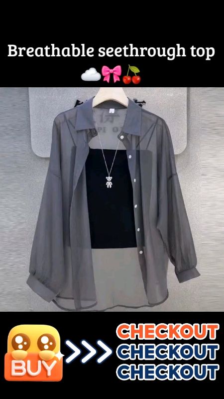 Breathable seethrough top #FreeCoinsInShopeeVideo #fyp #trending #MasMuraSaShopee #viral