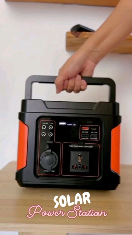 Madalas ang Power Interruption, no problem! #powerstation #solar #handcarry #portable #MasMuraSaShopee #FreeCoinsInShopeeVideo #TrendySale