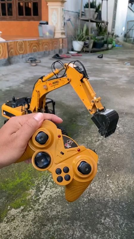 RC EXCAVATOR 15CHANEL #RCCAR #RC #toycar #excavator #remotecontrol