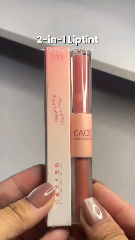 Sulit dahil 2-in-1 na. 💘 ang ganda pa ng shade! #Liptint #Matteliptint #Glossyliptint #Lipstick #Lippie #Lipstick #Lipgloss