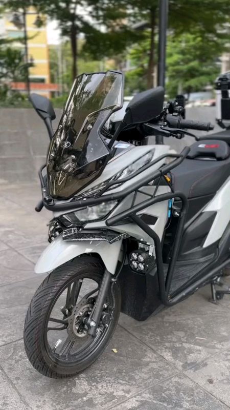EVAN.SHOP Honda Click v2 125i Full Armor Crash Guard Stainless Steel CNC Alloy Made in Thailand #evan #honda