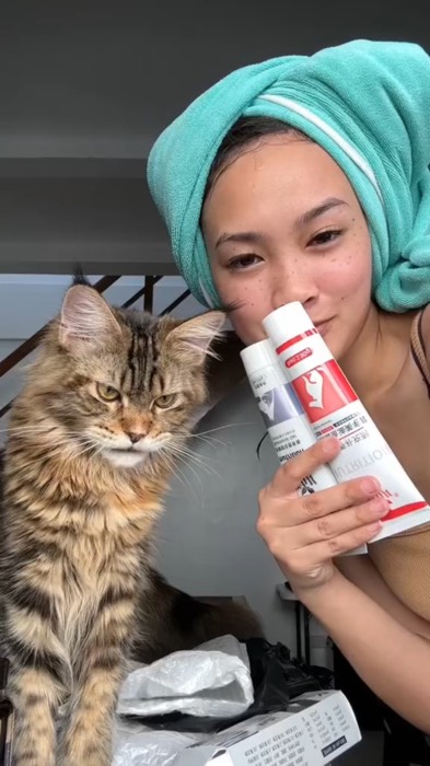 Pet Cat Supplement Gel Hairball Solution Dog Nutrition Cream Fish Oil Lecithin Skin Hair Care Food #FreeCoinsInShopeeVideo #MasMuraSaShopee