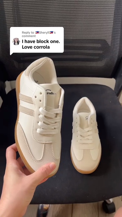 corolla new women non slip sneaker #sapatos