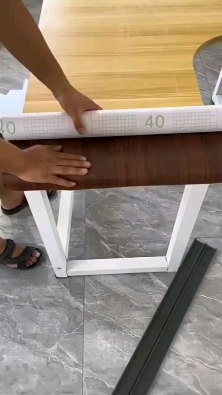 Thick Waterproof PVC Wood Grain Furniture Renovation Sticker #FreeCoinsInShopeeVideo #MasMuraSaShopee #woodsticker #waterproof #renovation #sale