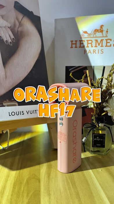 Beat the heat anywhere! Orashare HF17 : Compact, portable, and perfect for cooling you down on-the-go! #Orashare #handheldminifan #checkoutnow #fyp