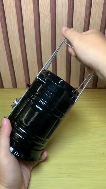 6 LED Solar Camping Lamp Rechargeable Lantern #solarlamp #flashlight #lamp  #FreeCoinsInShopeeVideo