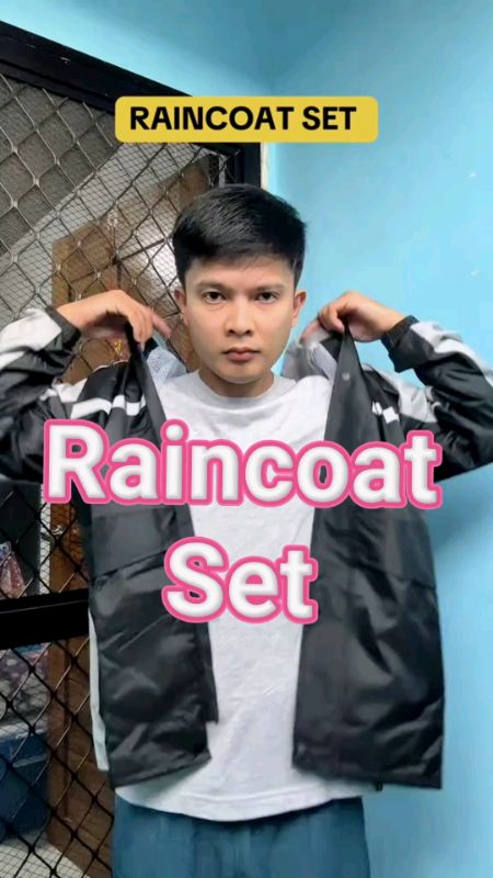 Fashion raincat for men #raincoatformen #fashionraincoat #rain #shopeebudol #fyp #MasMuraSaShopee #checkoutna