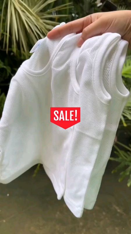 AIRCOOL COTTON SANDO FOR KIDS💓 #FreeCoinsInShopeeVideo #MasMuraSaShopee #aircool #aircoolsando #cottonsando #sandoforkids #preskosando #fyp #payday