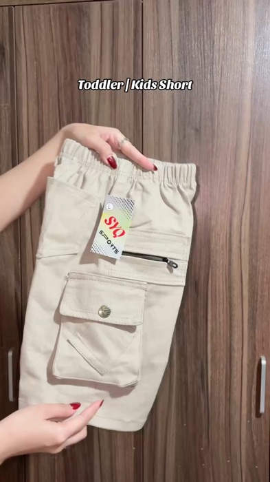 Kids cargo short ✔️