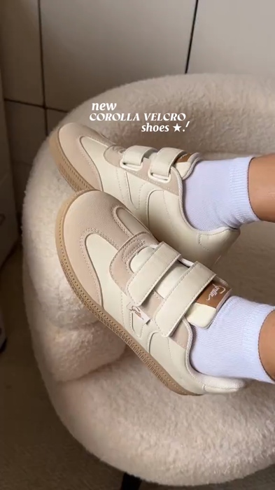New COROLLA velcro shoes 😩 #corollaph #corolla #corollashoes #velcroshoes #sneakers #shoes #foryou #fyp #MasMuraSaShopee #FreeCoinsInShopeeVideo