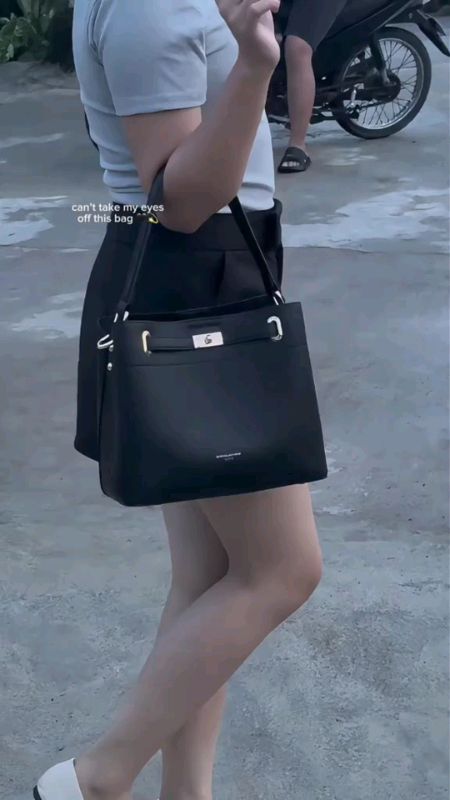 David Jones Lady Handbag Women Shoulder Bag Pu Leather Female #MasMuraSaShopee #davidjones