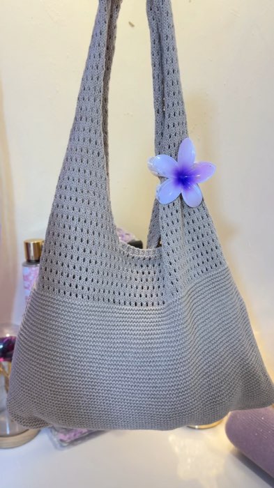 Knitted Tote Bag #knittedtotebag #totebag #freecoinsinshopeevideo