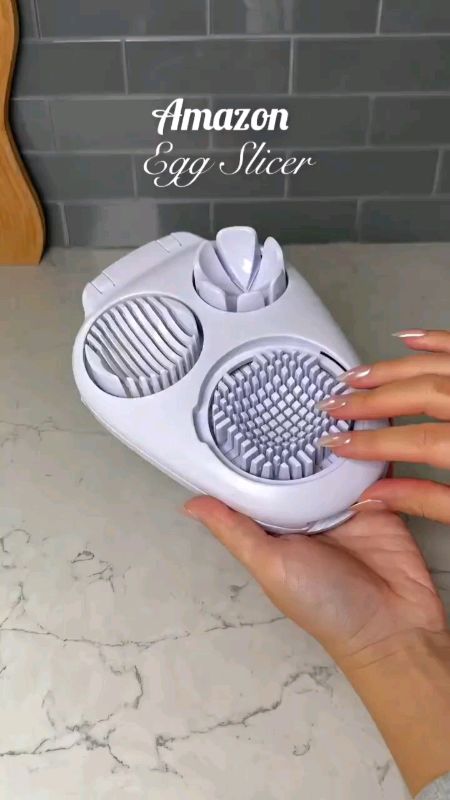#stitch with aia_clothingbo.. Multifunctional Egg Cutter， Eggs Two-In-One Cutter Butter Cheese Divider Slicer 1pc#MasMuraSaShopee #BestSeller