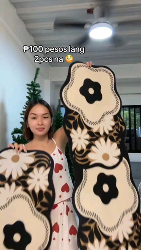 BHM(2pcs) 2in1 40×60cm/40×120cm floor rug carpet bathroom#FreeCoinsInShopeeVedio #MasMuraSaShopee