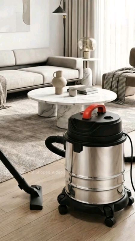 vacuum cleaner wet and dry. #industrialvacuum #wetdryvacuum #homecleaning #cleaningtools #heavydutyvacuum #cleaningmadeeasy #FreeCoinsInShopeeVideo