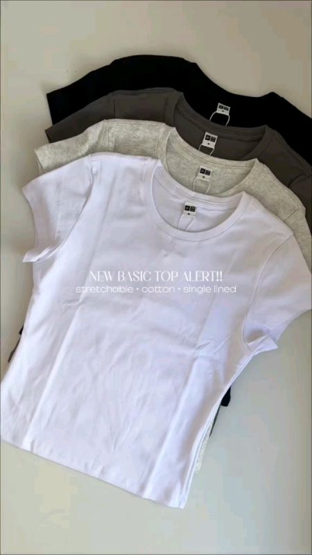 #Unifit #slimfit #roundneck #babytee #tshirt #FreeCoinsInShopeeVideo #fyp #paydaysale #shopee #shopeefinds