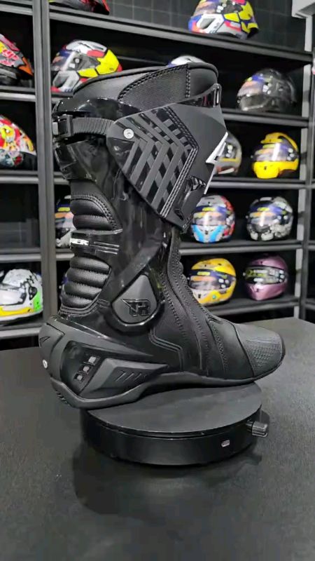 Men's Sport-Touring Motorcycle Boots - TIGER TR Supersport Racing Boots for Track Day & Aggressive#muralangsashoppee #shoppee #fyp #buyme