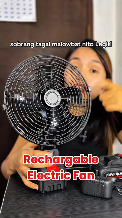 Wag mo nang hintaying magbrownout bago bumili nito! ?️? #rechargableelectricfan #fan #electricfan #rechargable #electric #heavyduty