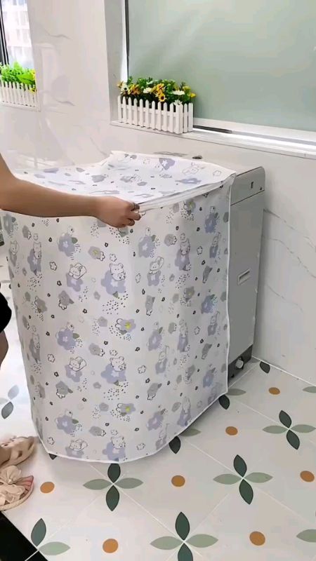 Washing machine dust cover. #MasMuraSaShopee #FreeCoinsInShopeeVideo #washingmachinedustcover #washingmachinecover #automaticwashingmachinecover