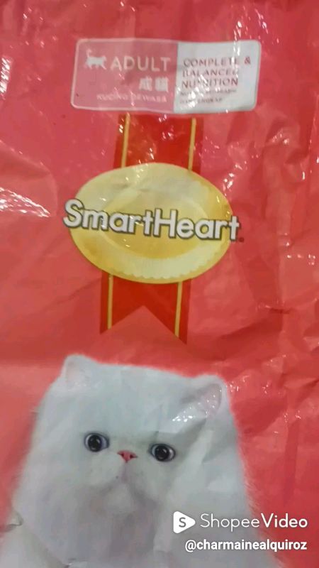smart heart catfood #smartheart#catfood#salmonflavor #shopee#smartheartcatfood