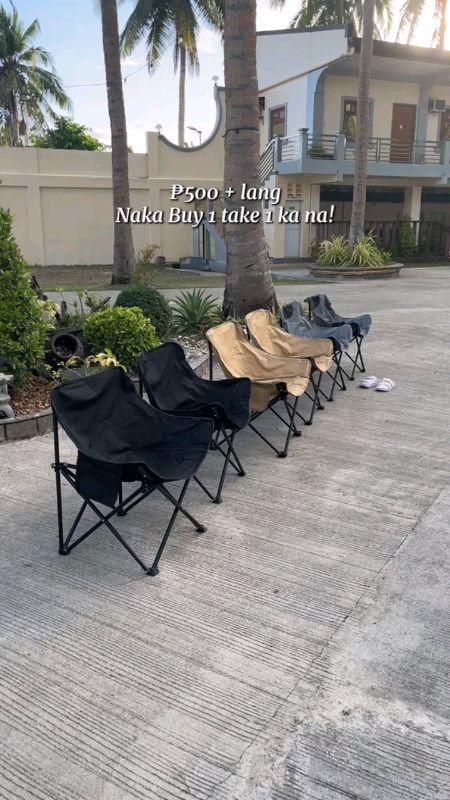 High Quality Outdoor camping folding moon chair