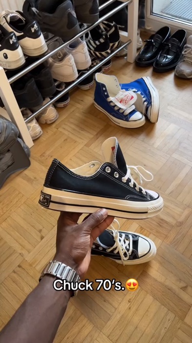 ￼Converse Chuck 70 OX Unisex Sneakers #converse #chuck70 #unisexshoes #conversechuck70 #freecoins