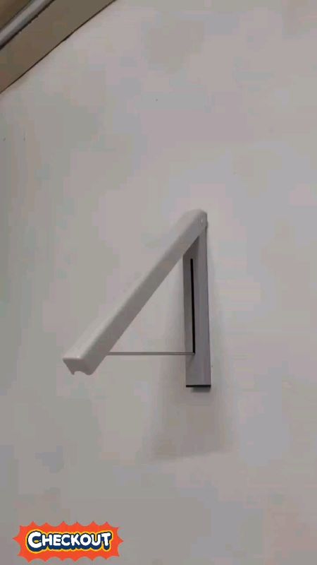 # folding clothes hanger instant single rail