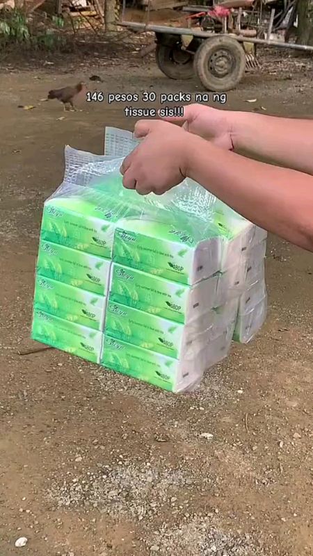 Tissue 50 Packs Paper Towel#tissue#masmurasashoppee #shoppeefinds#fyp