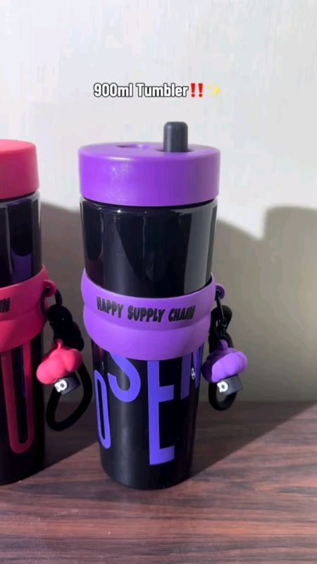 tumbler with straw✨🥤 #tumblerwithstraw #tumbler #waterbottle  #leakprooftumbler #strawcup #payday #paydaysale #MasMuraSaShopee #fyp