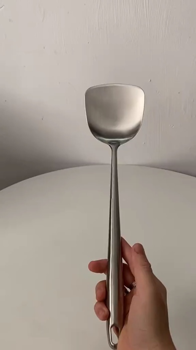 Household Stainless Steel Wok Spatula Soup Spoon Ladle Colander Fried Shovel Spatula Kitchen Wares Cooking Utensils #HugotSaShopee