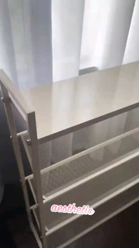 Shoe Rack Organizer .. gusto nio na aesthetic na lagayan ng shoe matibay pa..#shoerack #shoeorganizer