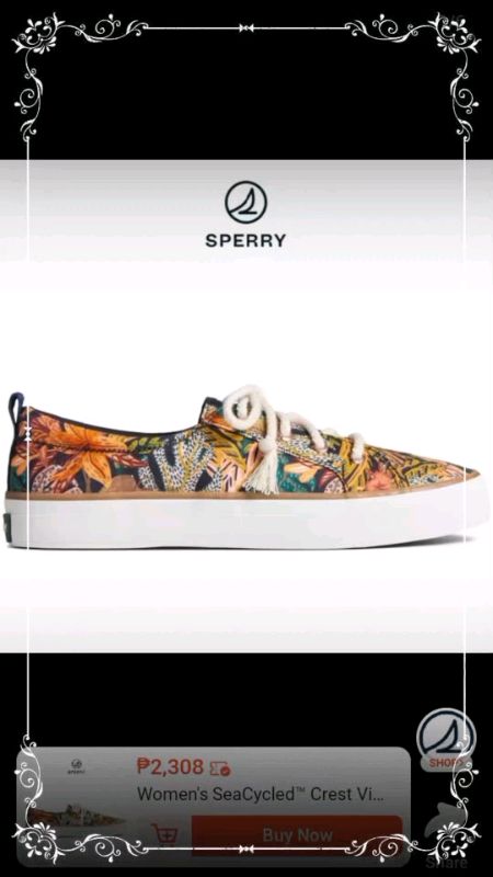 Check out Women's SeaCycled™ Crest Vibe Island Floral Sneaker Multi (STS88911) for ₱3,005. #freecoinsinshopeevideo #masmurasashopee