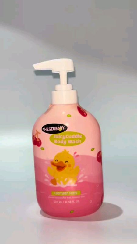 #Hergerbaby Body Wash (Cherry & Melon) + Baby Lotion - Soothe Prickly Heat Gently Long-lasting Fragrance#MasMuraSaShopee#FreeCoinsInShopeeVideo