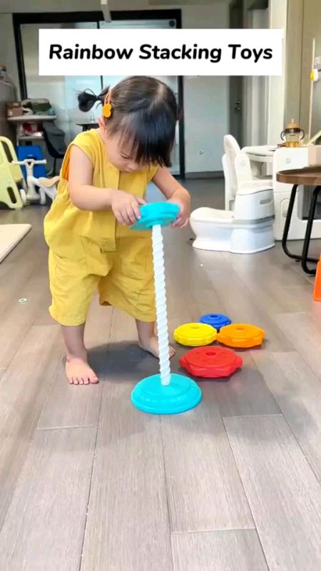 Baby Spinning Stacking Toys #MasMuraSaShopee #ShopeePHPaydaySale #FreeCoinsInShopeeVideo