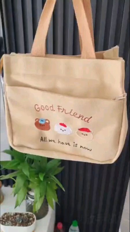 Canvas tote bag, lunch bag #BuyNow #MasmuraSaShopee #ShopeeFinds #FreeCoinsSaShopeeVideo #trending