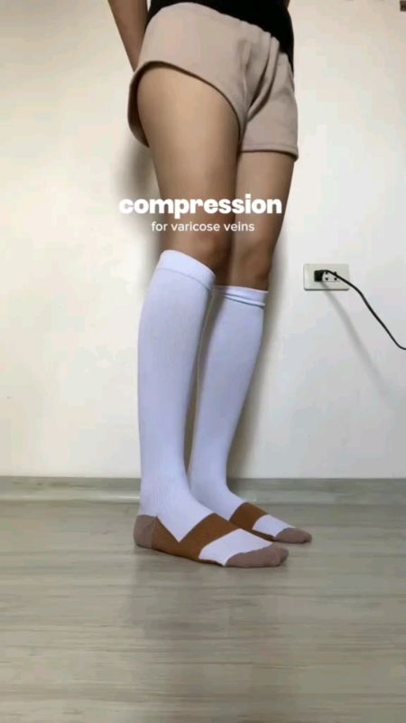 Running Compression Socks Varicose Veins Prevention #FreeCoinsInShopeeVideo #MasMuraSaShopee #ShopeePHPaydaySale #HugotSaShopee #WishlistMoSagotKo