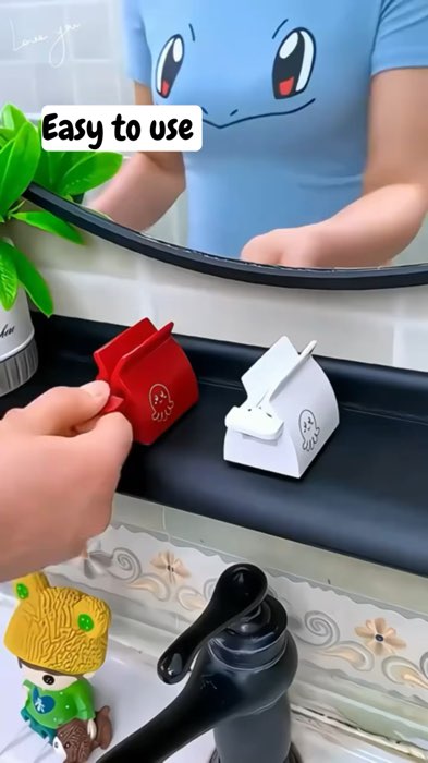Keep your toothpaste neat and fully used. Perfect for kids and adults #shopeeph #bathroomhacks  #homeupgrade #shopeevideoph #shopeedeals #fyp #viral