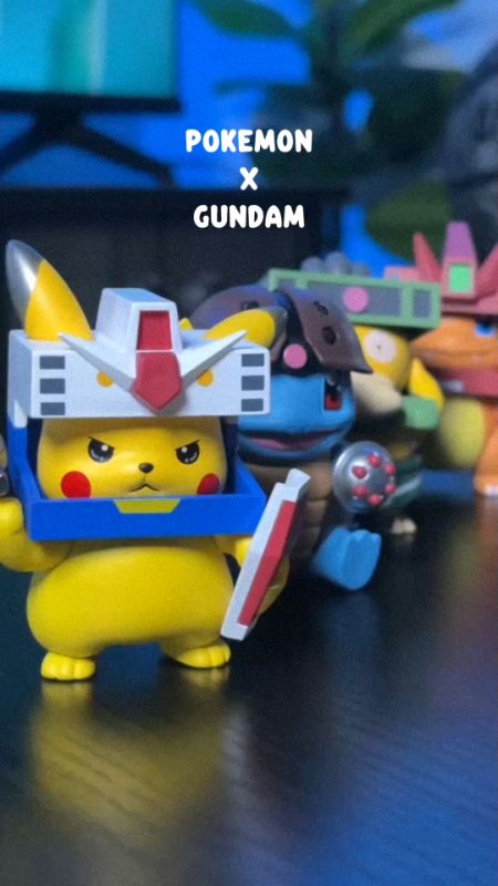 PokemonXGundam collection 🫰🏻 #MasMuraSaShopee#ShopeePHCommsXTRA#shopeeph #shopeefinds #shopeehaul
