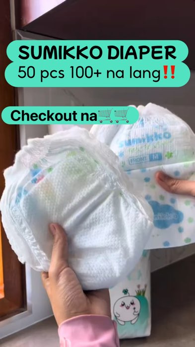 Sumikko Diaper #sumikko #Sumikkodiaper #diaper #FreeCoinsInShopeeVideo #MasMuraSaShopee