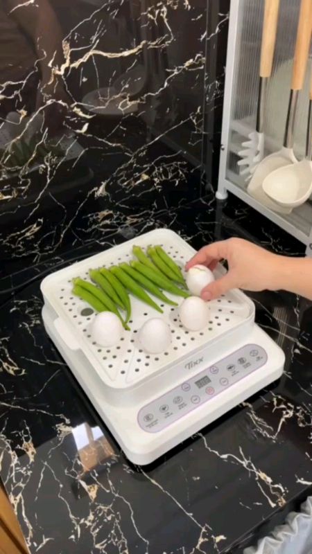 #tixx #tixxsteamer #tixxelectricsteamer #eletricsteamer #3layersteamer #foodsteamer #cook #kitchenneeds #kitchenware #tixxproducts #trendsteamer #now