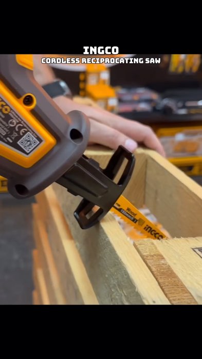 Ingco Cordless Reciprocating Saw #MasMuraSaShopee  #ShopeePHPaydaySale #ReciprocatingSaw #BatteryPoweredSaw #PowerTools #CuttingTools