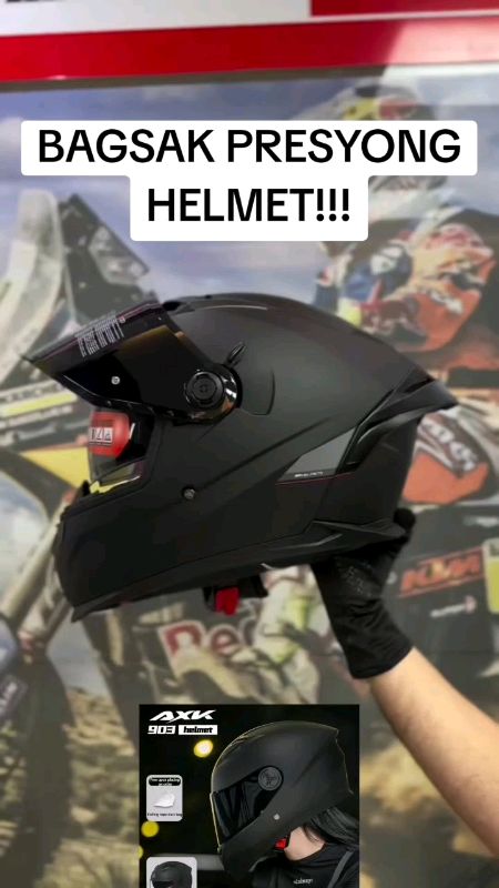 AKA903 FULL FACE HELMET MOTORCYCLE double Len's mirror with ICC APPROVED #AKA903HELMET#motorcyclehelmet#helmet#shopeeviral#shopeePH