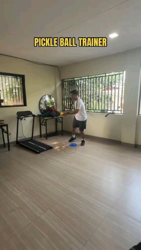 Practice anytime 🏓Pickleball self-trainer perfect pang solo training at improve ng skills #Pickleball#PickleballTrainer #SportsGear#Trend#Fyp