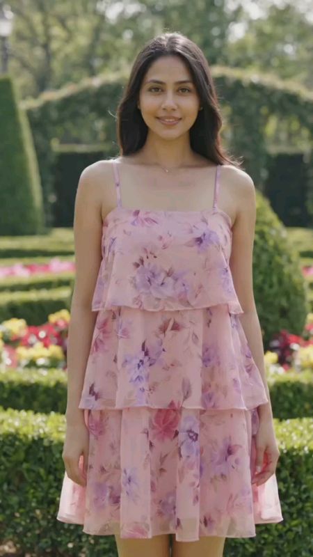 Layer Ruffle Dress. #HugotSaShopee #lovito #lovitodress #dress #layerdress #Ruffledress