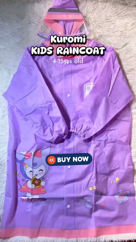 Chinee Raincoat For Kids Boy & Girl Perfect For Rainy Season & Weather Protection , Kapote Pang Bata